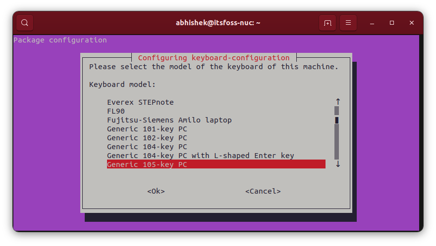 在 Ubuntu 中更改键盘布局