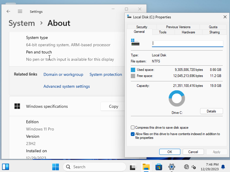 适用于ARM64的Tiny11内核已发布 性能更强磁盘占用空间更小