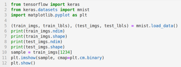人工智能教程（六）：Keras 和第一个数据集