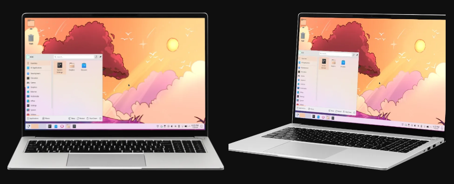 KDE Slimbook V 是世界上首款搭载 KDE Plasma 6 的 Linux 笔记本电脑
