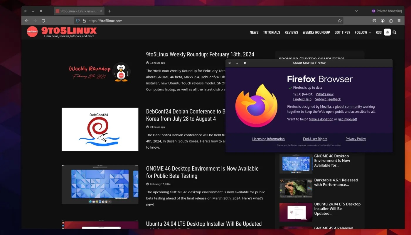 Mozilla Firefox 123 现已可供下载，新功能如下