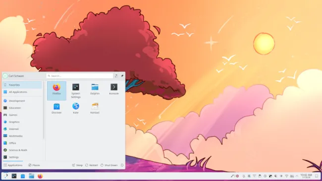 openSUSE Tumbleweed 开始推出 KDE Plasma 6 桌面，但还没有 Wayland 默认设置