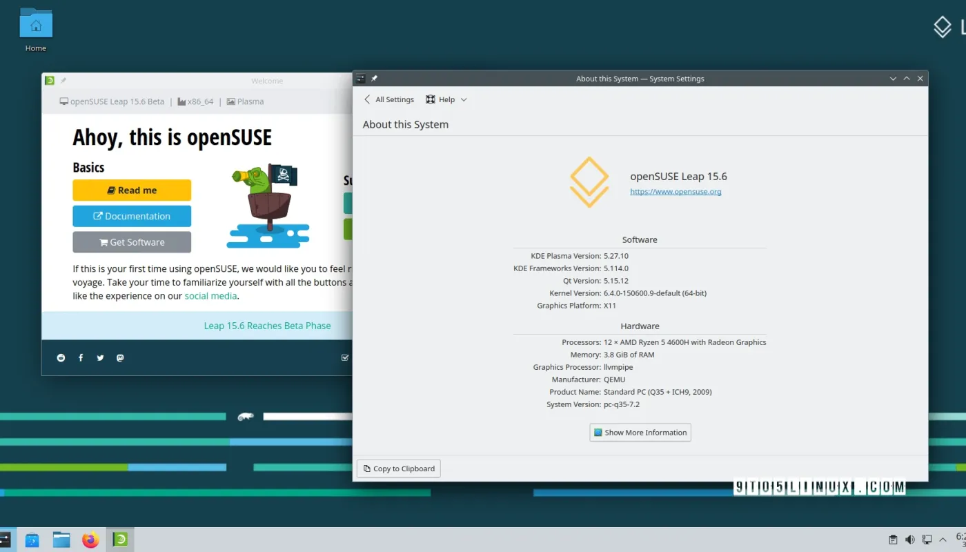 openSUSE Leap 15.6 现已与 GNOME 45 一起进行公开测试版测试