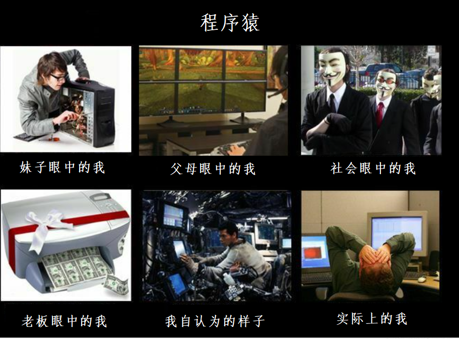 大家眼中的程序猿是什么样子的