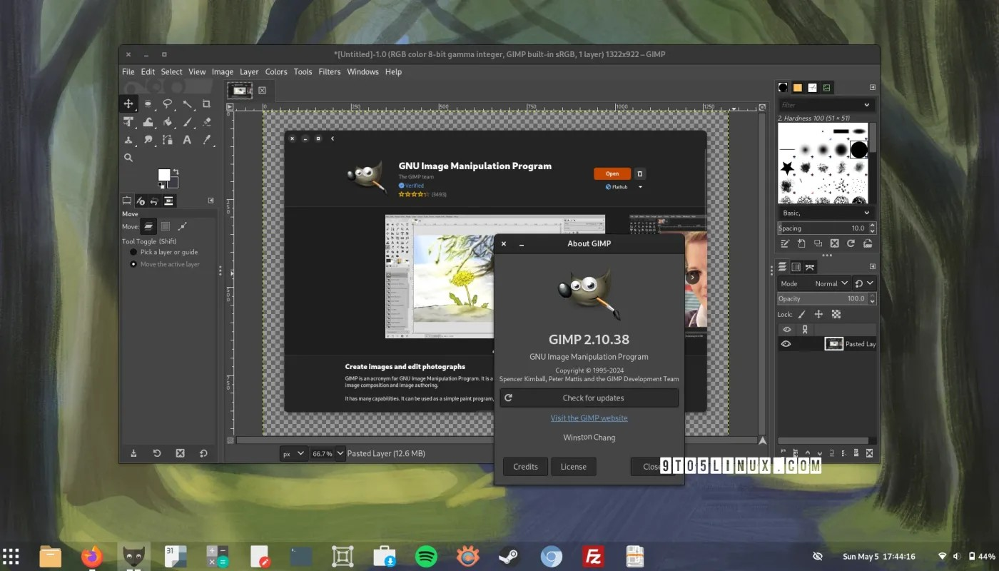 GIMP 2.10.38 发布，GTK3 功能后向移植备受期待