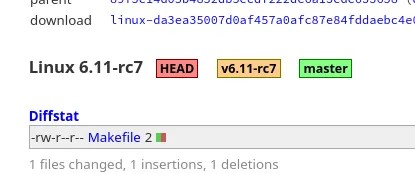 Linux 6.11-rc7 发布：Linux 6.11 稳定版可能在下周日发布
