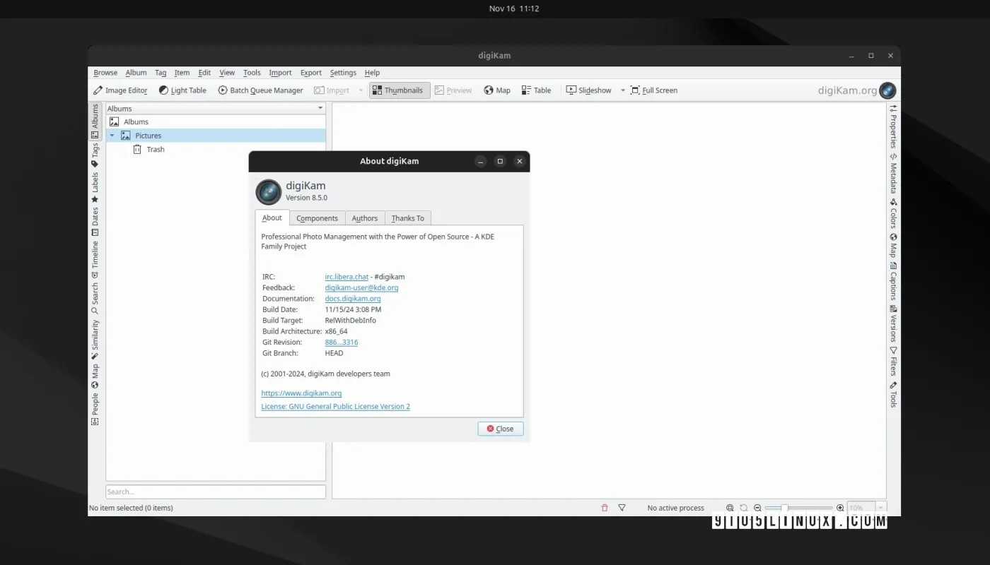 digiKam 8.5 发布,改进了人脸管理、色标可用性