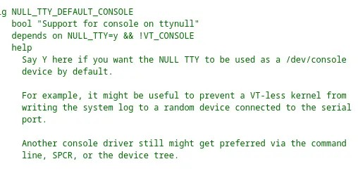 Linux 6.15 为那些在没有虚拟终端的情况下构建内核的人获得新选择