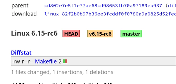 Linux 6.15-rc6发布:修复AMD CPU性能问题、Linus顺便秀了下樱桃键盘