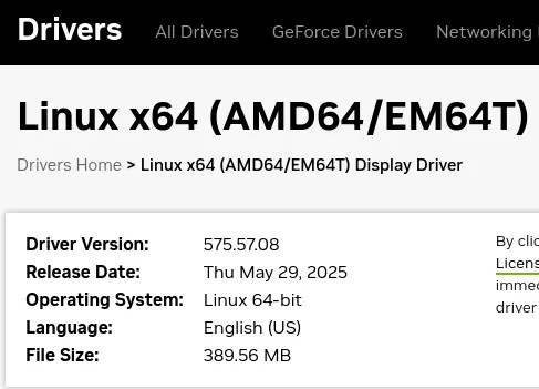 NVIDIA 575.57.08 Linux稳定驱动程序发布，包含Smooth Motion和其他更新