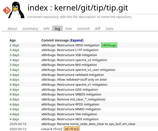 在 Linux 6.16 之前继续研究攻击向量控制