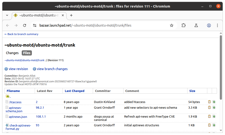 Canonical 将逐步淘汰 Bazaar 代码托管