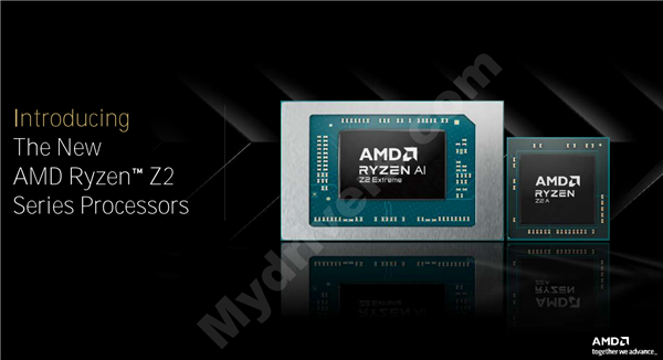 AMD锐龙Z2掌机处理器双剑齐发!Zen2到Zen5四世同堂