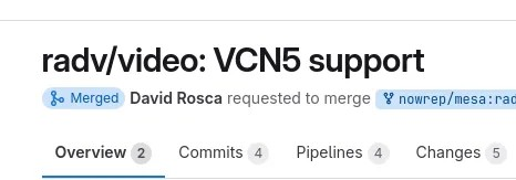 Mesa 25.2 登陆 RDNA4 GPU 的 RADV VCN5 视频编码/解码支持
