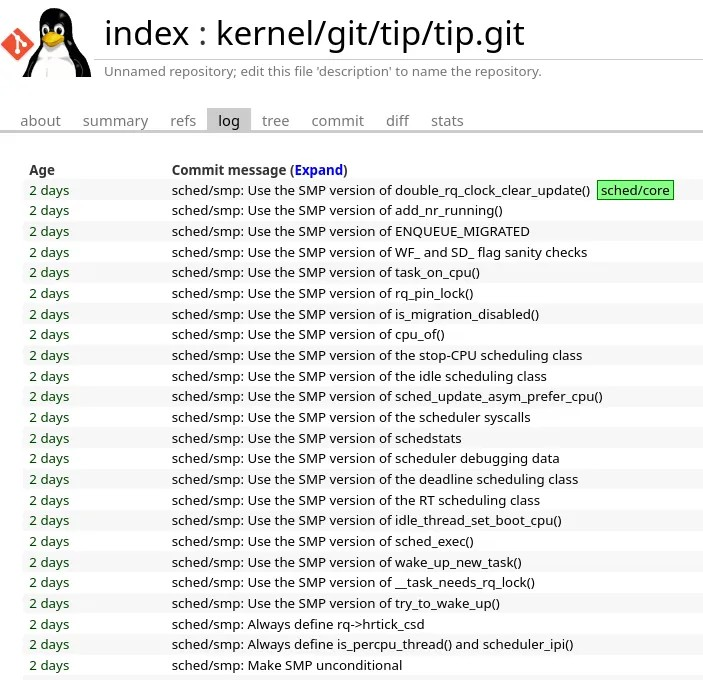 Linux 6.17 或将使SMP支持变为无条件