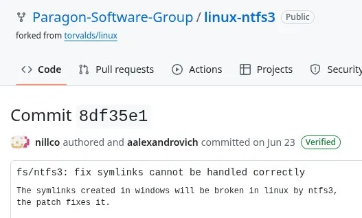 Linux 的现代 NTFS 驱动程序现在将正确处理在 Windows 上创建的符号链接