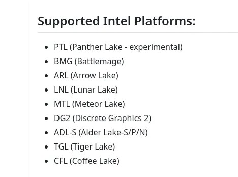 Intel 的 FFmpeg Cartwheel 带来实验性的 Panther Lake 支持