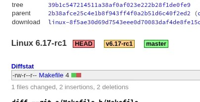 Linux 6.17-rc1 发布，具有许多新功能，但没有 bcachefs 更改