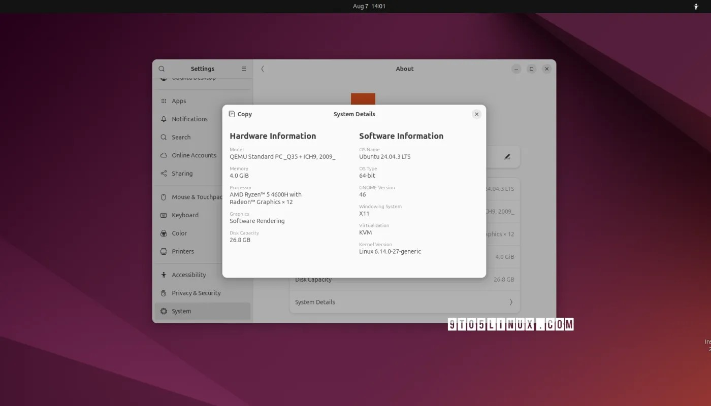 Ubuntu 24.04.3 LTS 现在可供下载，由 Linux 内核 6.14 提供支持