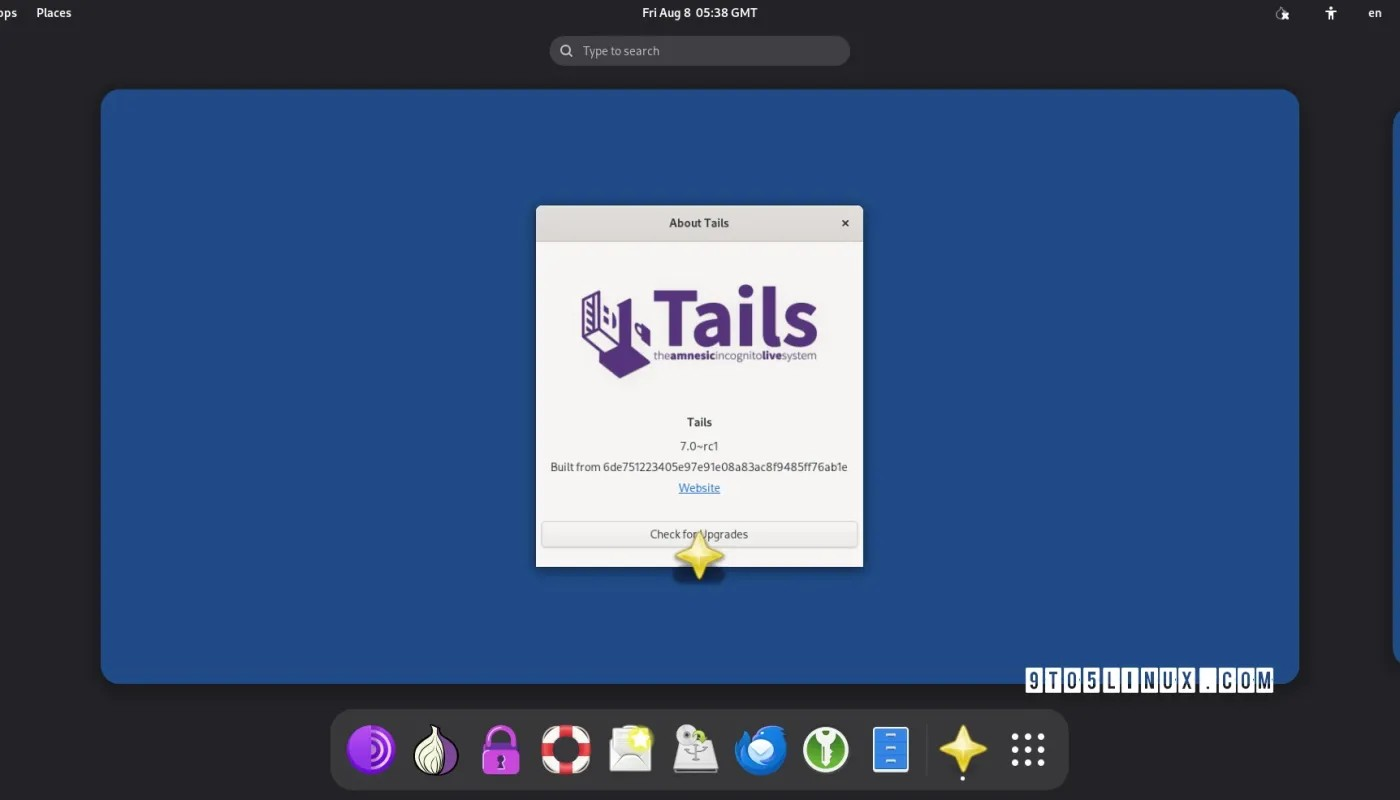 Tails 7.0 现在可供测试，基于 Debian 13 “Trixie” 和 GNOME 48