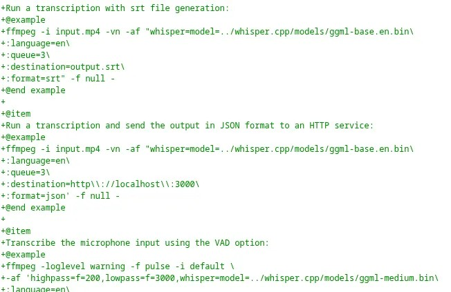 FFmpeg 8.0 集成 OpenAI Whisper 过滤器用于自动语音识别