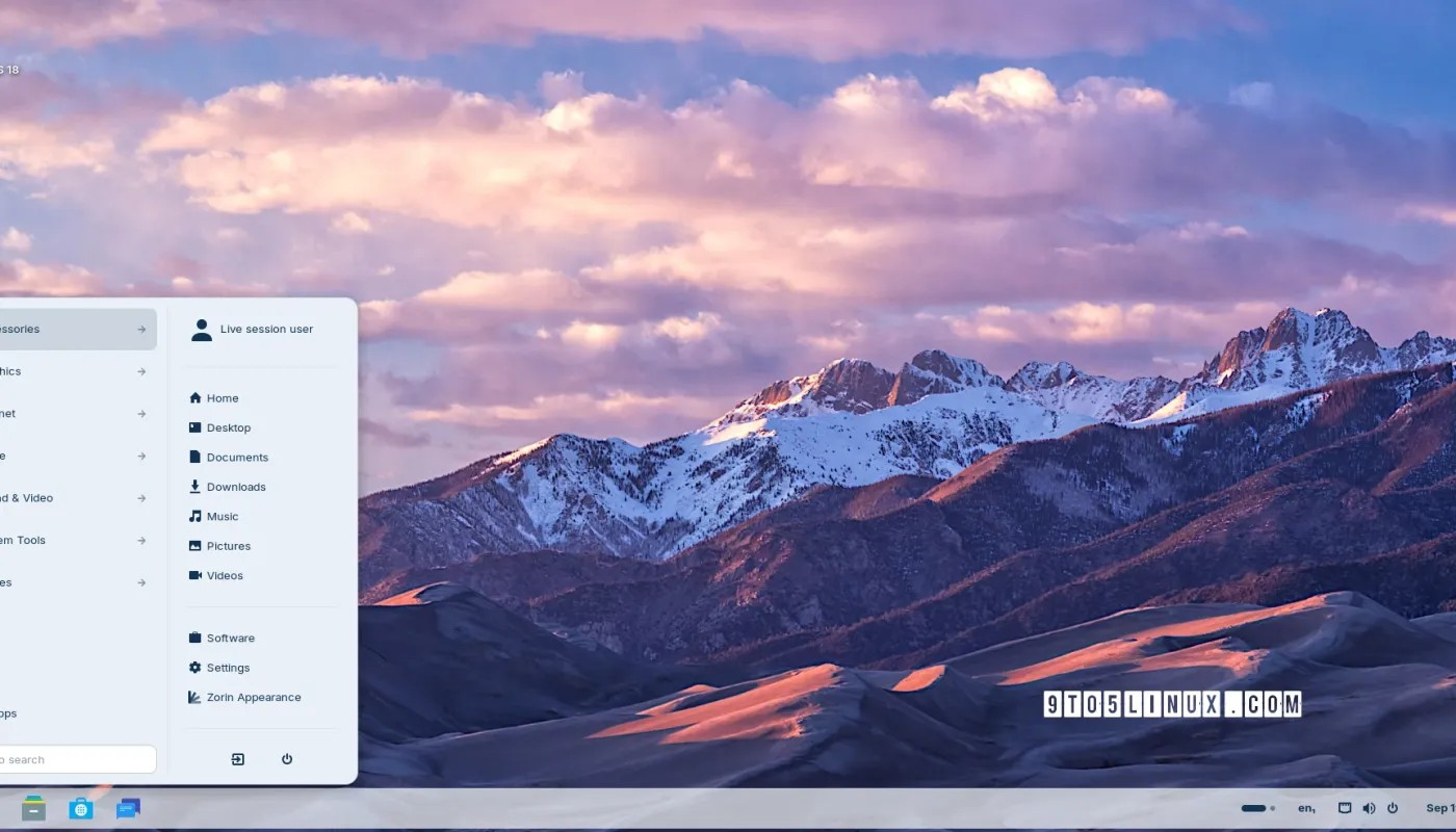 Zorin OS 18 Beta 发布,拥有全新外观、高级窗口平铺功能等更多特性