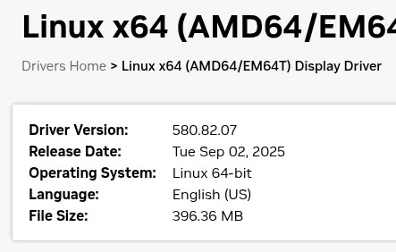 NVIDIA 580.82.07 驱动程序修复了 Wayland 上的 Vulkan 问题，为 RTX 40 提供流畅运动