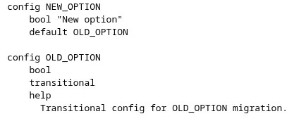 Linux 的新“过渡”特性:内核配置的久违改进