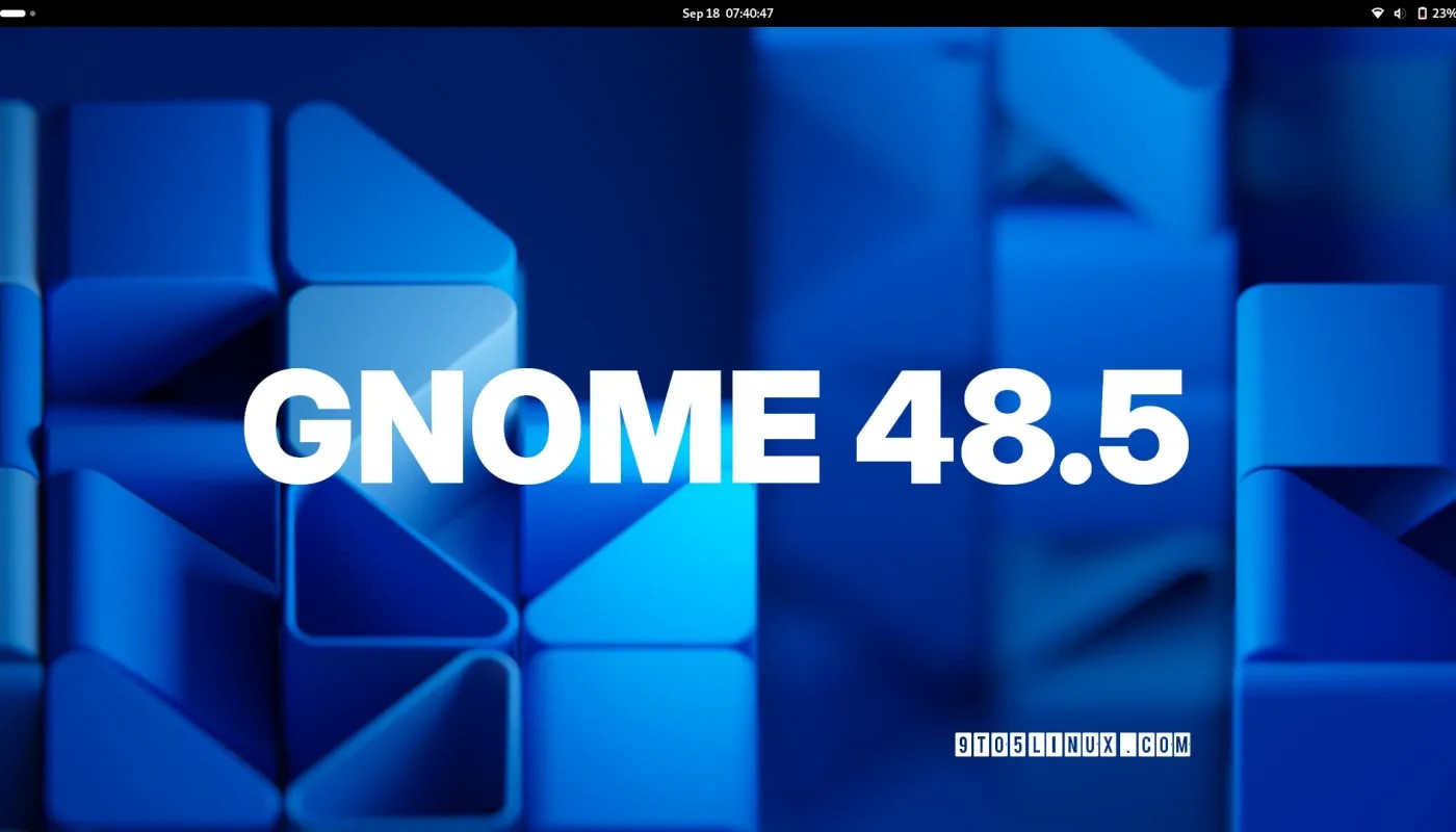 GNOME 48.5 增强了对 WPA(2) 企业网络的支持，以及传统托盘图标
