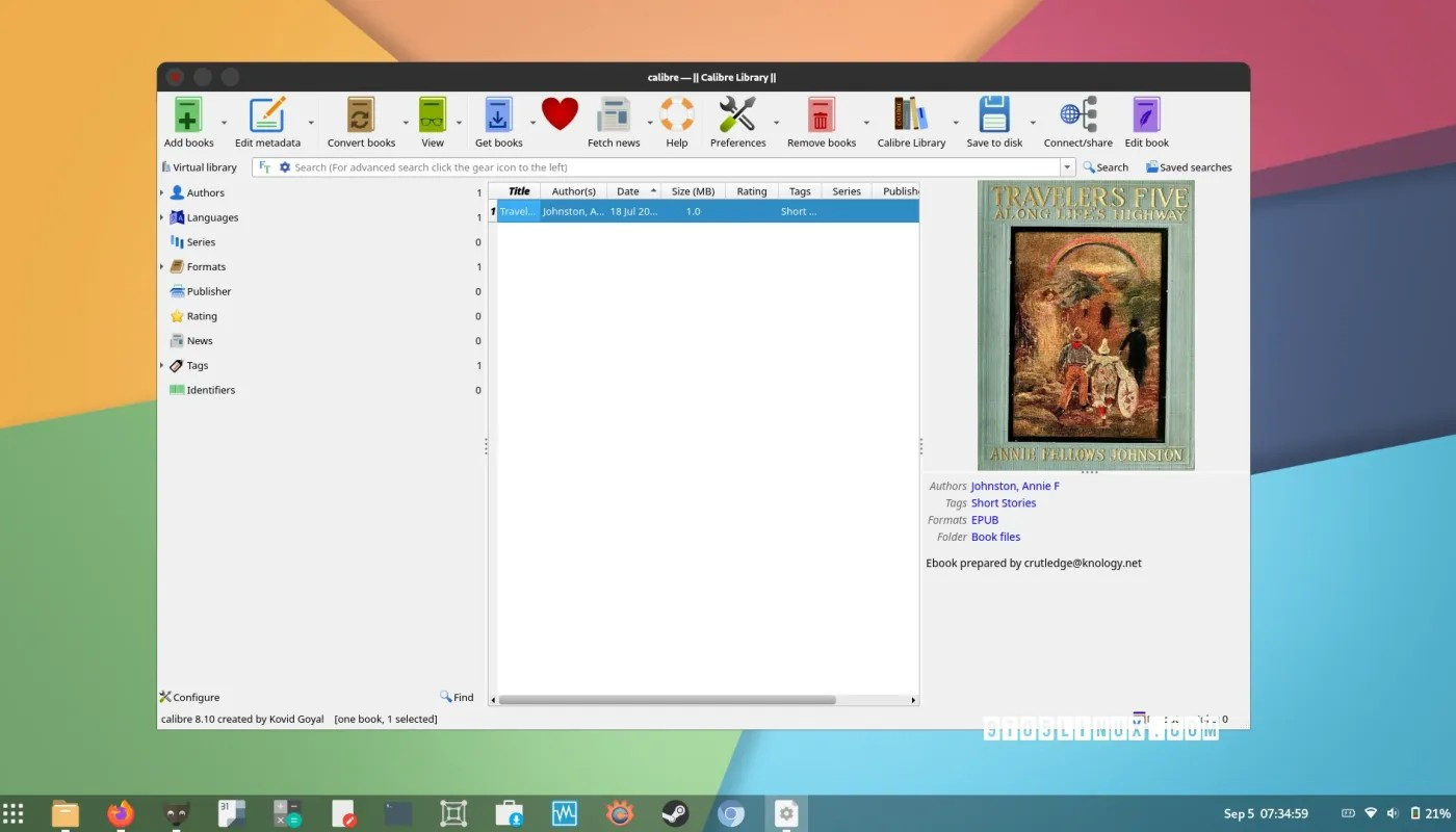 Calibre 8.10 电子书管理器为 Kindle MTP 驱动程序带来改进