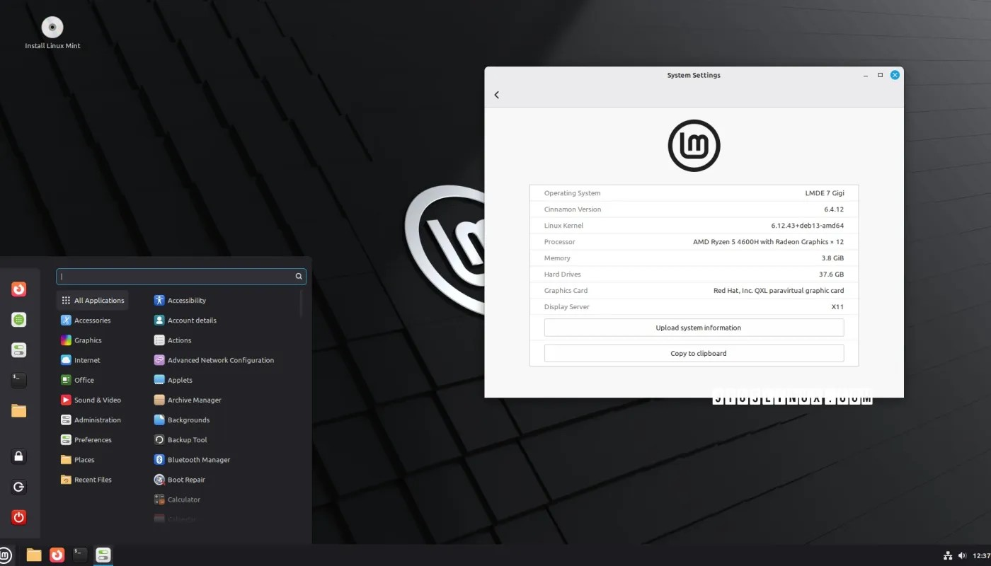 Linux Mint Debian Edition (LMDE) 7 “Gigi” 现在可以公开进行 Beta 测试