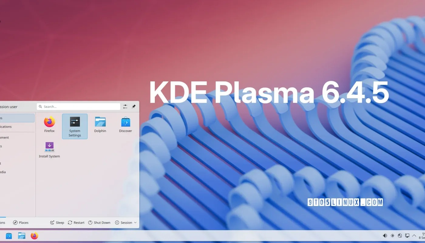 KDE Plasma 6.4.5 修复了 AMD GPU 驱动程序引起的亮度闪烁问题