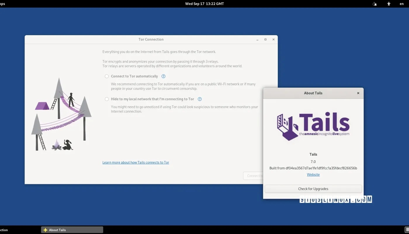 Tails 7.0 匿名 Linux 操作系统正式发布，基于 Debian 13 “Trixie”