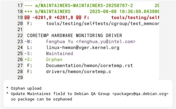 Intel裁员裁到小动脉：大量Linux开源项目沦为“孤儿”