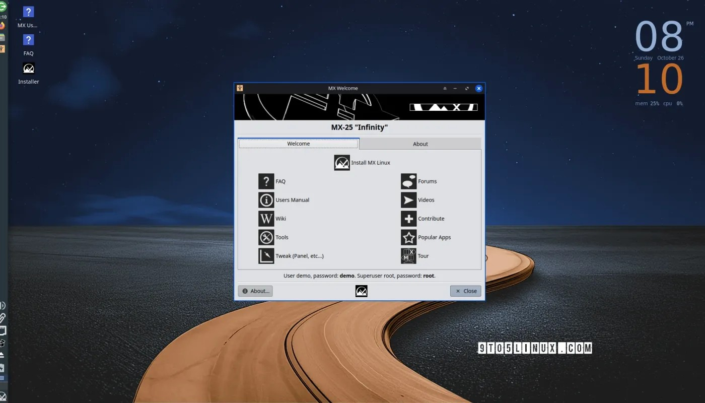 MX Linux 25 发布候选版到来,带来多项改进和变化