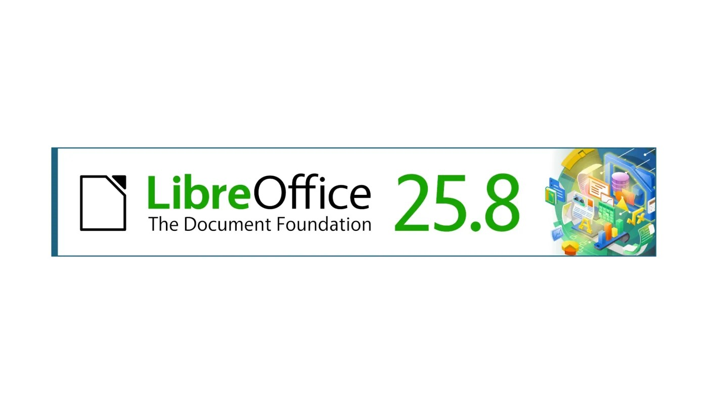 LibreOffice 25.8.2 办公套件现已提供下载，包含 70 个错误修复