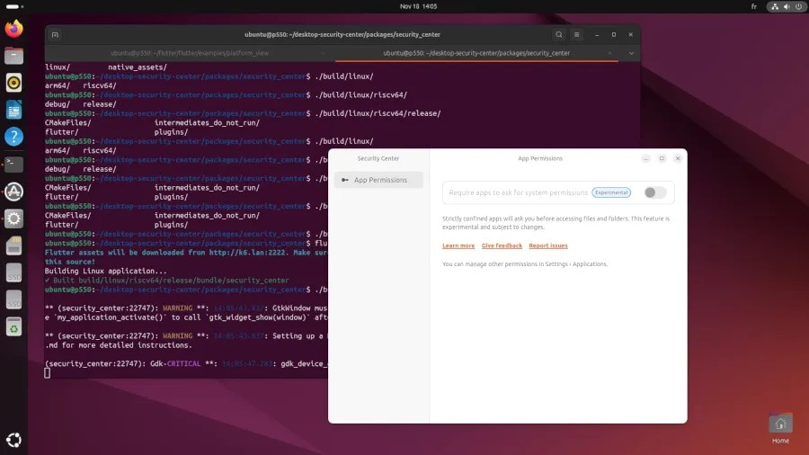 Canonical 将 Flutter 运行在 Ubuntu 上的 RISC-V 平台