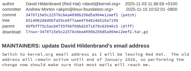 Red Hat 再失一位资深及杰出的 Linux 内核工程师
