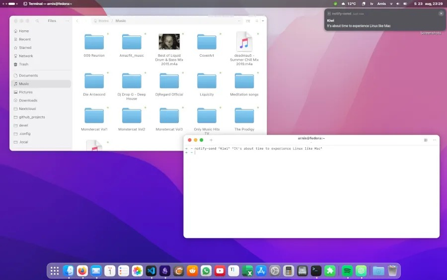 GNOME 新增一个受 macOS 启发的快速菜单选项