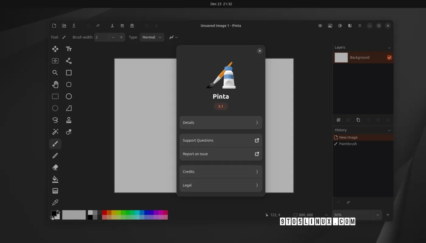 Pinta 3.1 开源绘画应用发布,新增 Cells 效果和轴测网格
