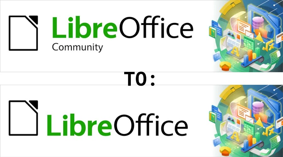 LibreOffice 26.2 去除 "Community" 版本品牌标识
