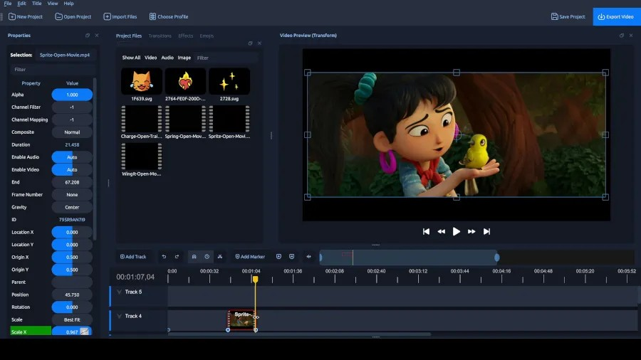 OpenShot 3.4 视频编辑器发布：他们最大的更新之一