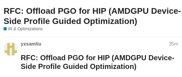 AMD 通过新设备端 PGO 提升更多 ROCm/HIP 性能