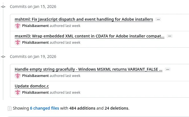 Wine-Staging 11.1 添加补丁以在 Linux 上启用最新 Adobe Photoshop 版本