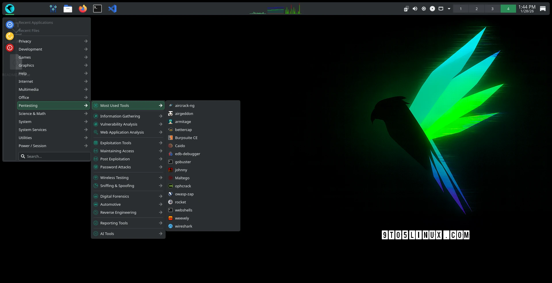 Parrot 7.1 道德黑客发行版发布,搭载 Enlightenment 版本及更新工具
