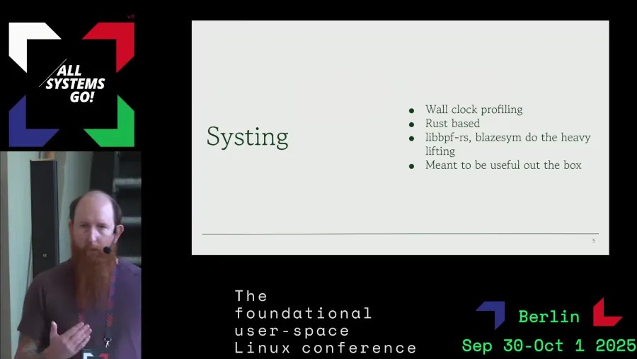 Systing 1.0 发布,用于基于 Rust 的 eBPF 的 AI 辅助跟踪工具