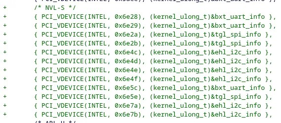 Nova Lake S 支持添加到 Linux 7.0 的 Intel LPSS 驱动程序